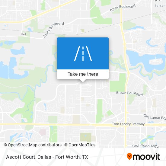 Ascott Court map