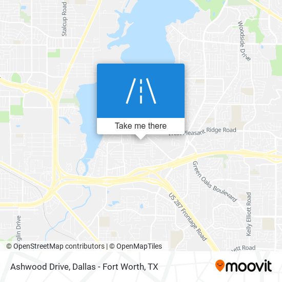 Ashwood Drive map