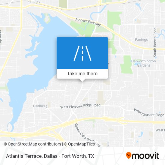 Atlantis Terrace map