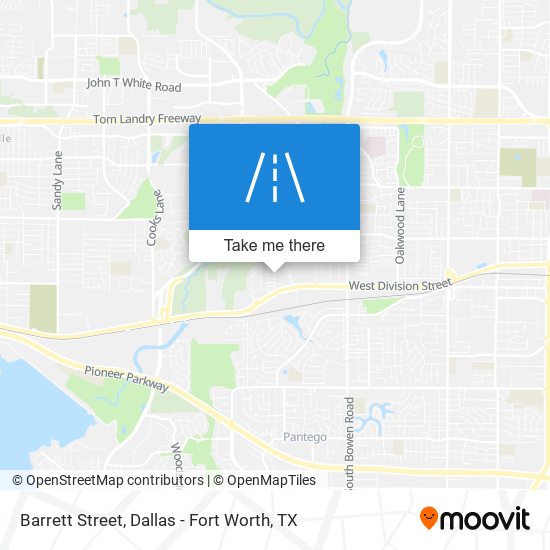 Mapa de Barrett Street