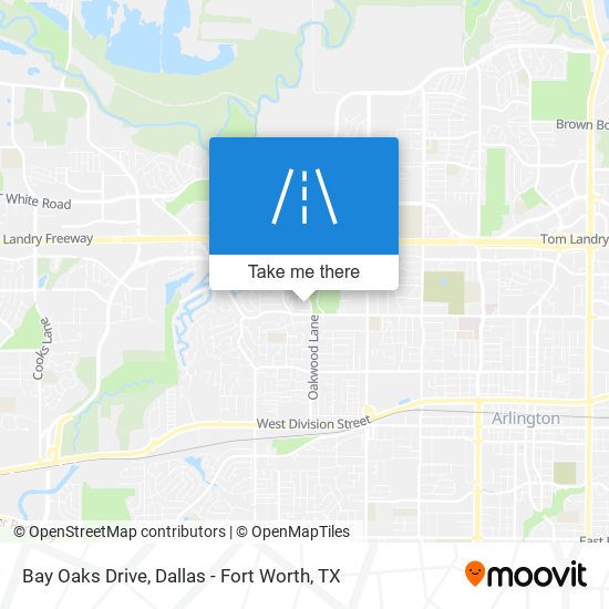Bay Oaks Drive map