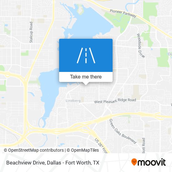 Beachview Drive map