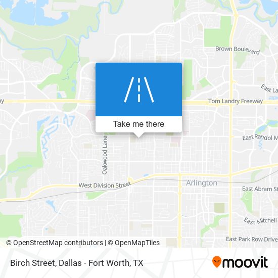 Mapa de Birch Street