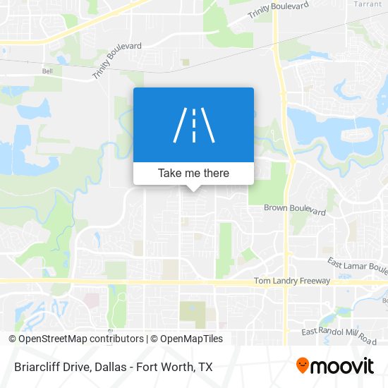 Briarcliff Drive map