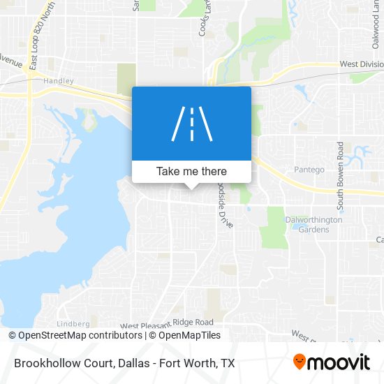 Brookhollow Court map