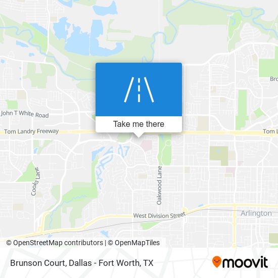 Brunson Court map