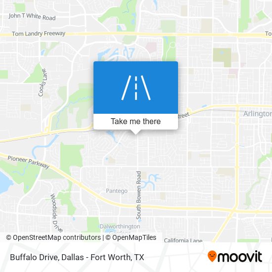 Buffalo Drive map