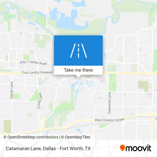 Mapa de Catamaran Lane