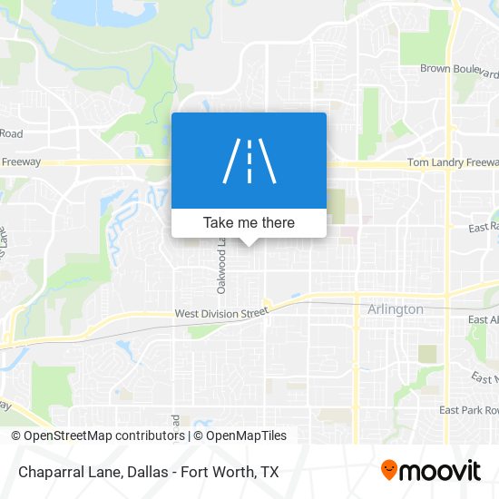 Mapa de Chaparral Lane