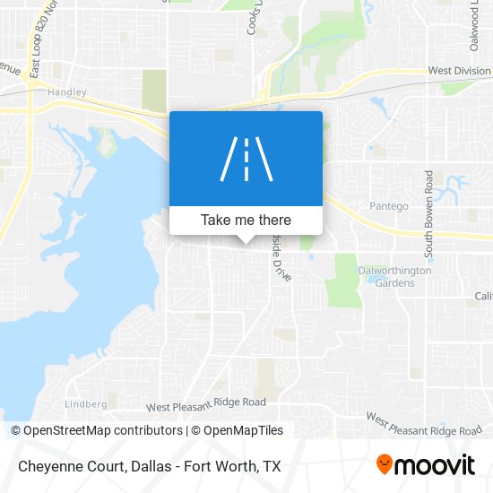 Cheyenne Court map