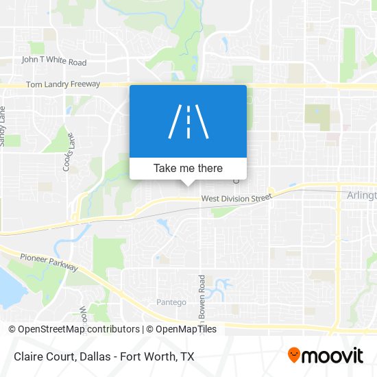 Claire Court map