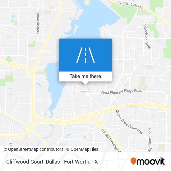 Cliffwood Court map