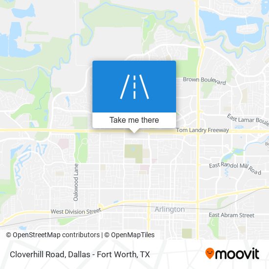 Mapa de Cloverhill Road