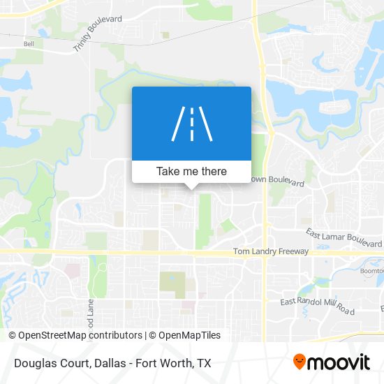 Mapa de Douglas Court