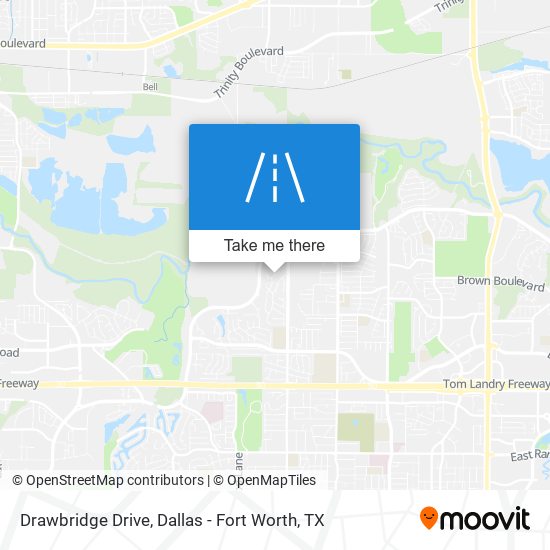 Mapa de Drawbridge Drive