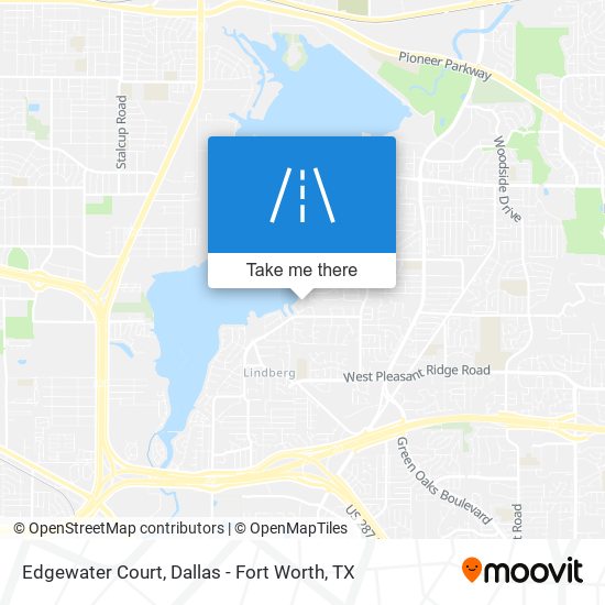 Edgewater Court map