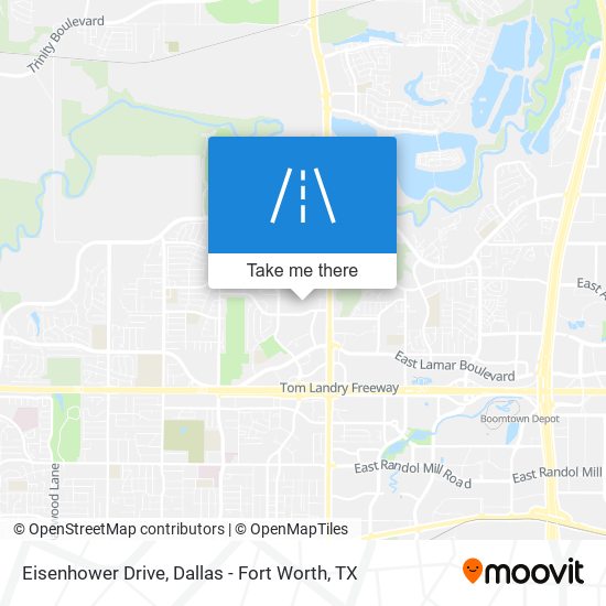 Eisenhower Drive map