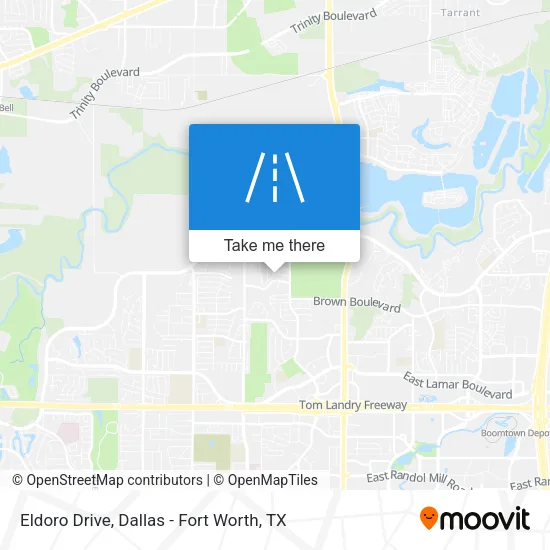 Eldoro Drive map