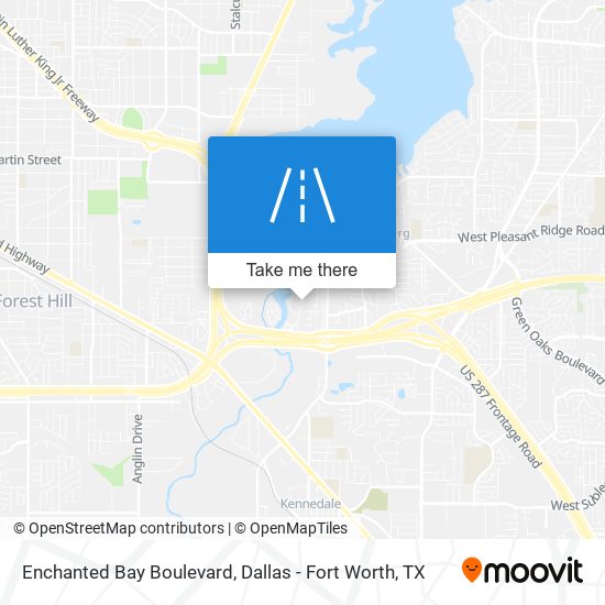Enchanted Bay Boulevard map