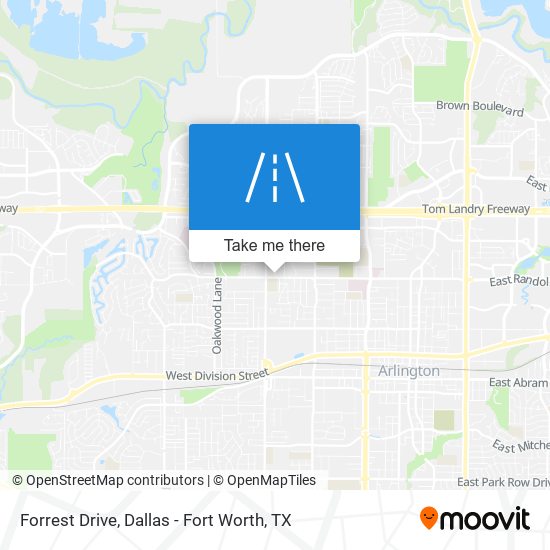 Mapa de Forrest Drive