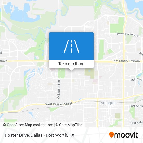 Foster Drive map