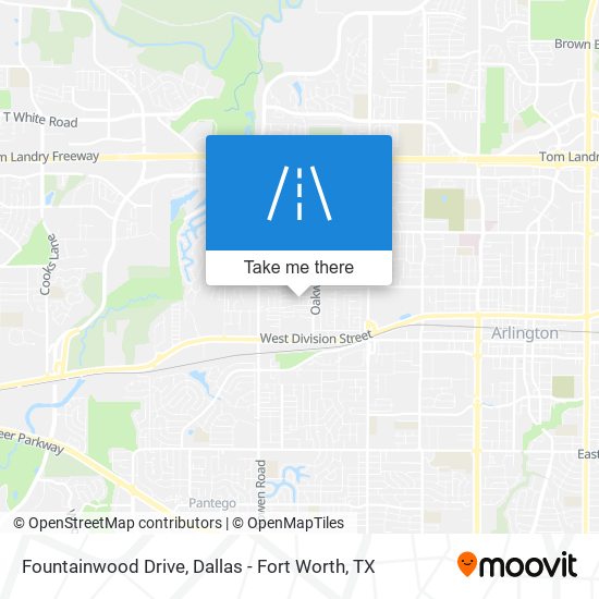 Fountainwood Drive map