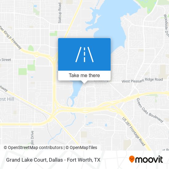 Grand Lake Court map