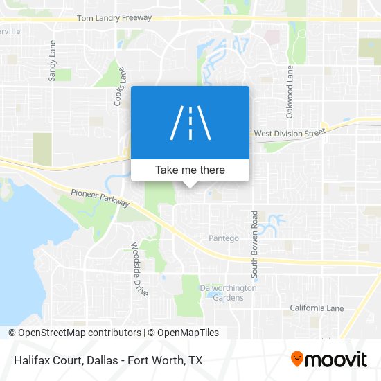 Halifax Court map