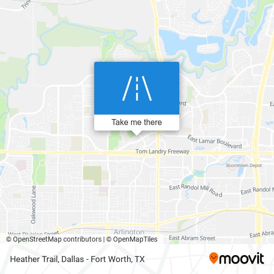 Heather Trail map
