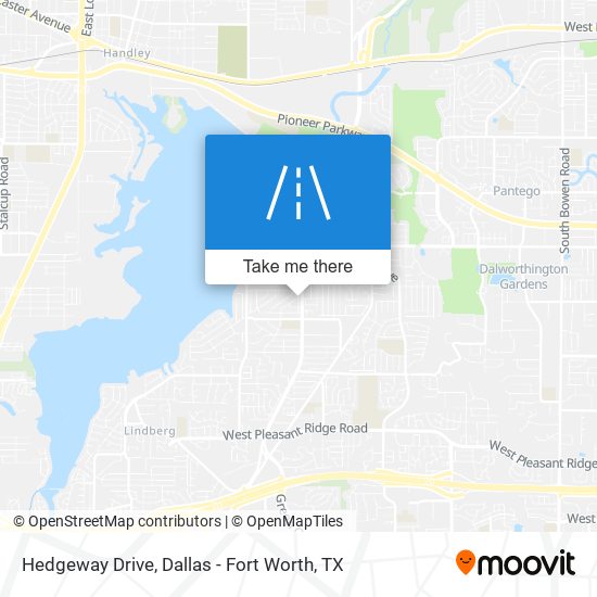 Hedgeway Drive map