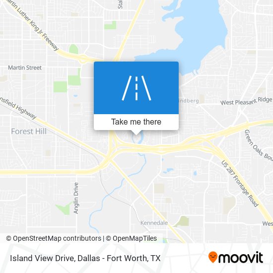 Island View Drive map