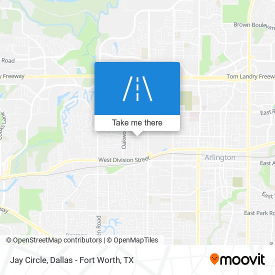 Mapa de Jay Circle