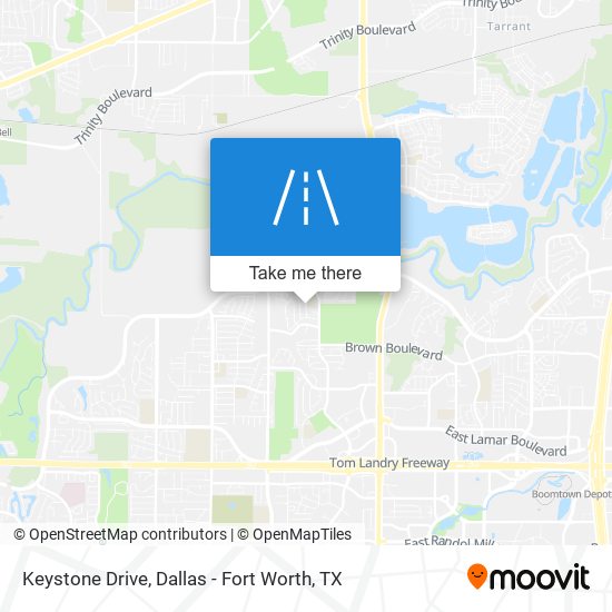 Keystone Drive map