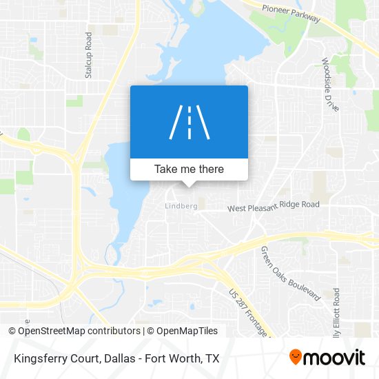 Mapa de Kingsferry Court