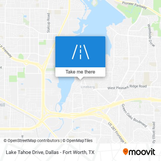 Mapa de Lake Tahoe Drive
