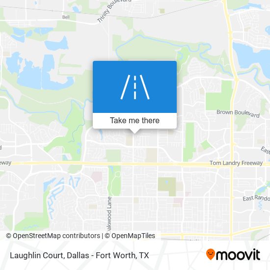 Laughlin Court map