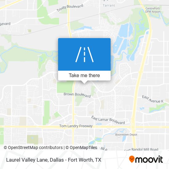 Mapa de Laurel Valley Lane