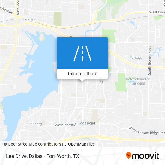 Mapa de Lee Drive