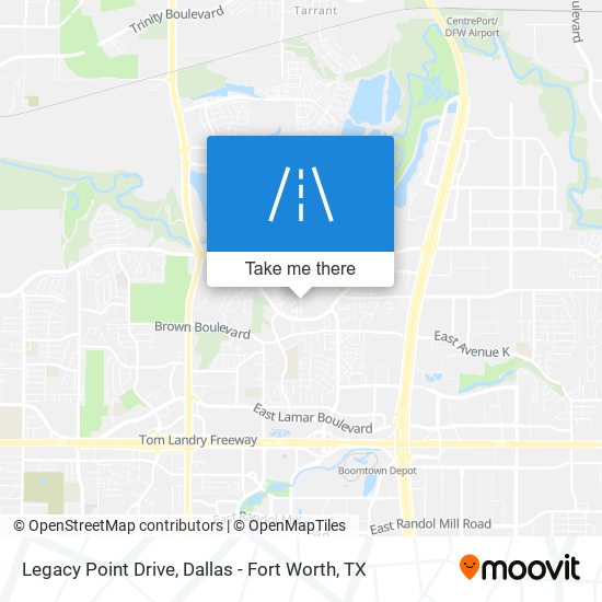 Legacy Point Drive map