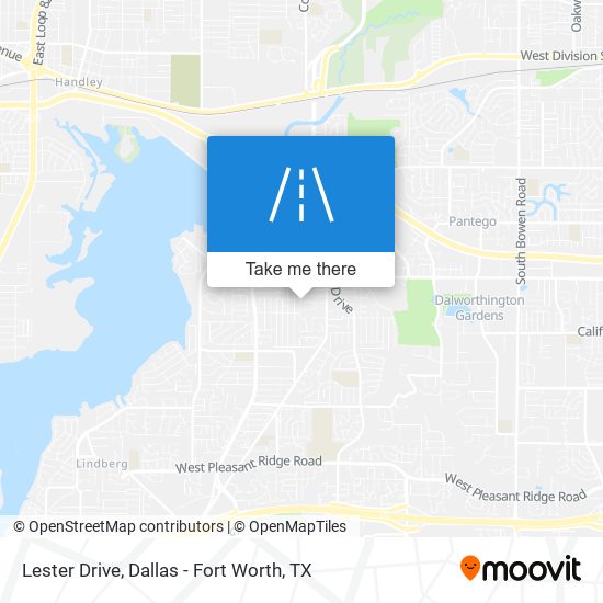 Mapa de Lester Drive