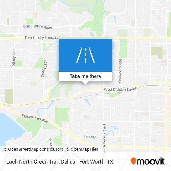 Loch North Green Trail map