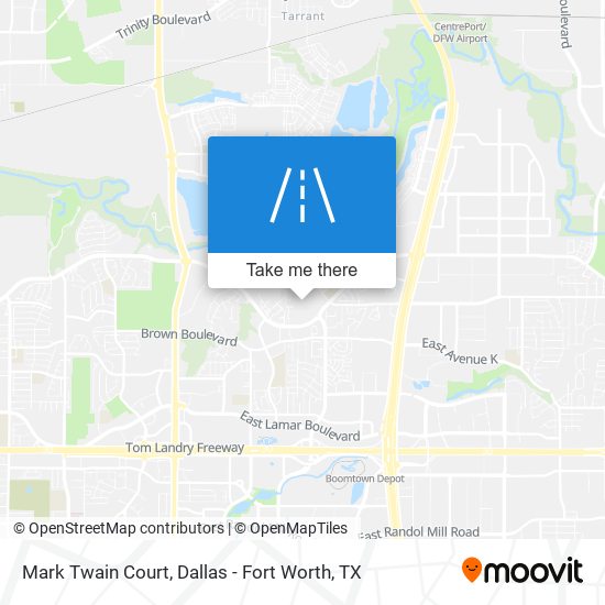 Mapa de Mark Twain Court
