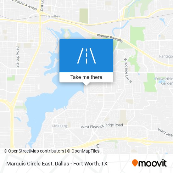Marquis Circle East map