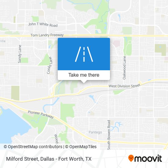 Mapa de Milford Street