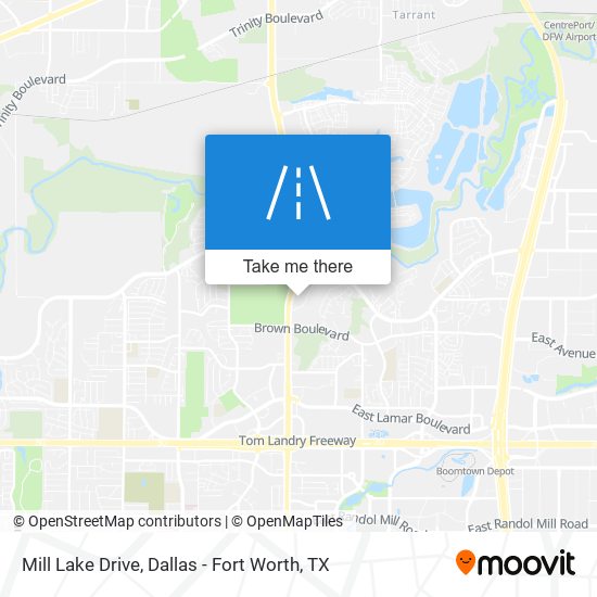 Mapa de Mill Lake Drive