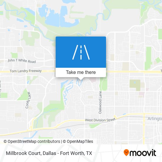 Millbrook Court map