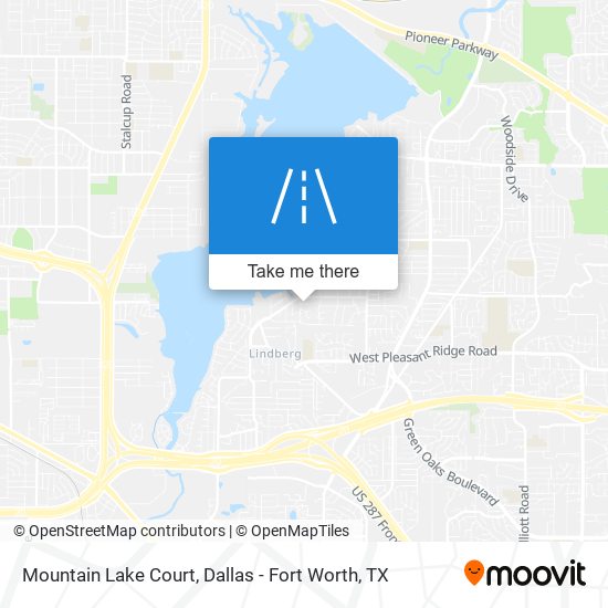 Mapa de Mountain Lake Court