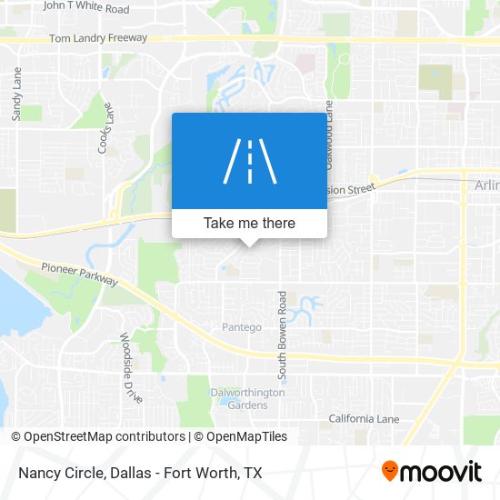 Nancy Circle map