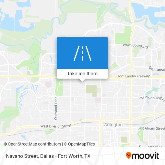 Mapa de Navaho Street