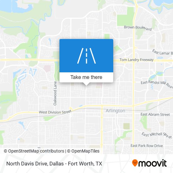 North Davis Drive map